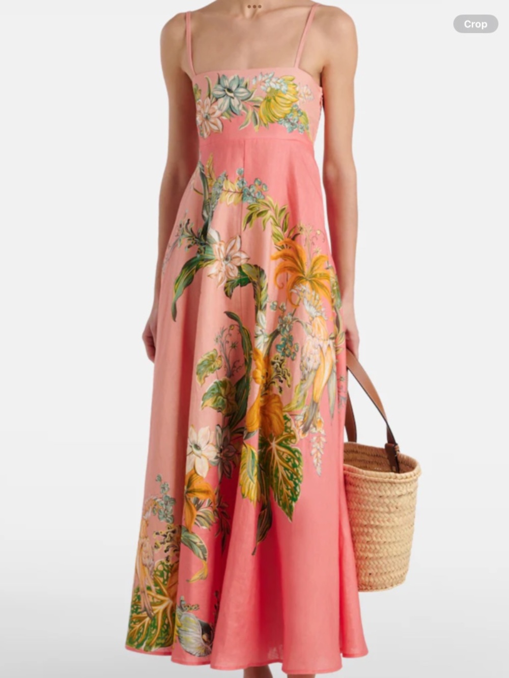 Alemais Anika European linen floral maxi sundress  Dress (Mytheresa exclusive)